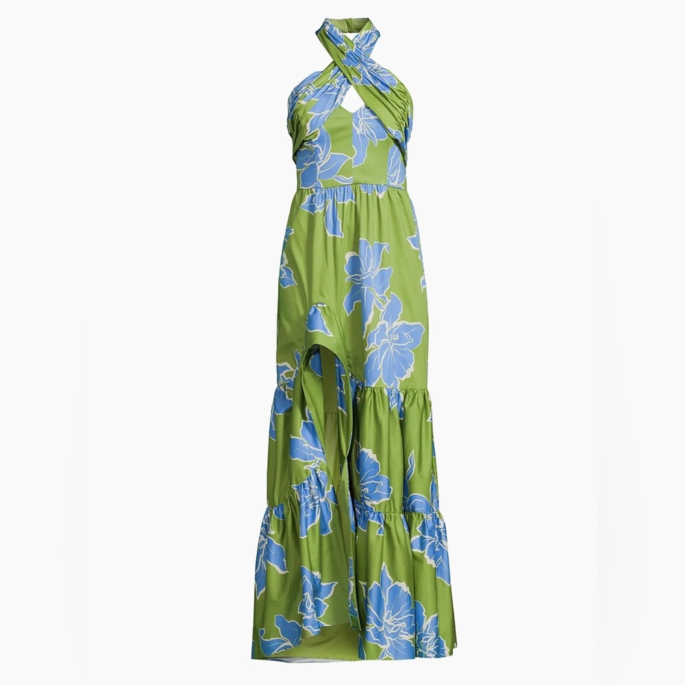 Hutch Joslin Cotton Sateen Midi-Dress Anthropologie - Picture 2 of 11